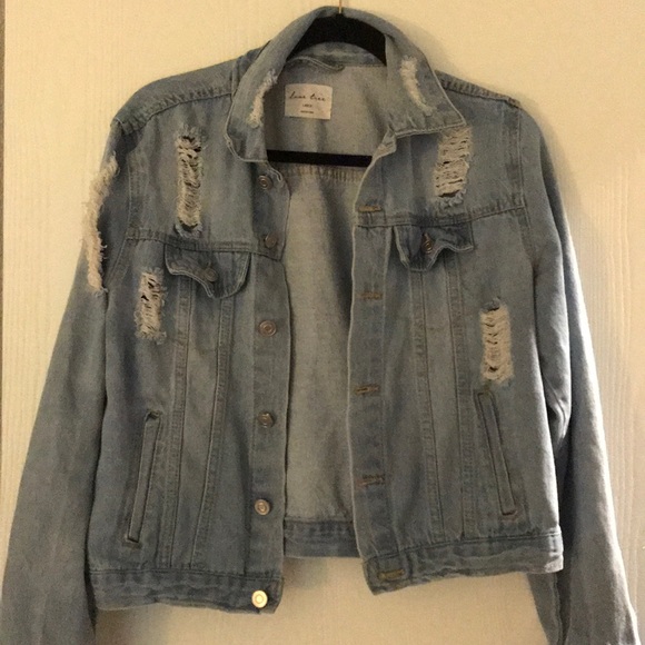 Love Tree Jackets & Blazers - Love Tree light wash denim jacket